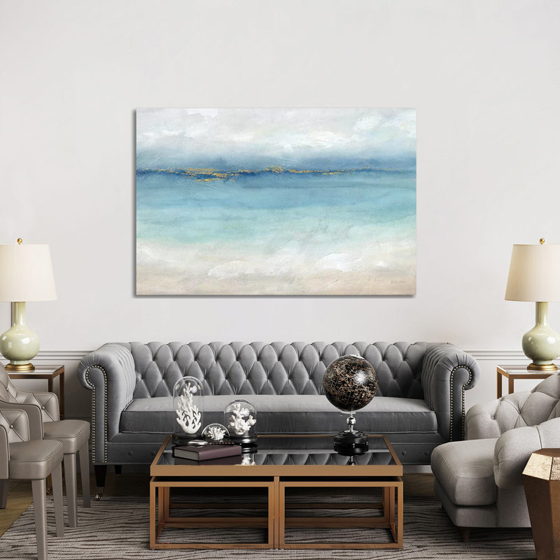 The Twillery Co.® Serene Sea Landscape Framed by Cynthia Coulter